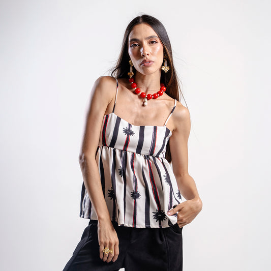 Blusa Moño Fragmentos