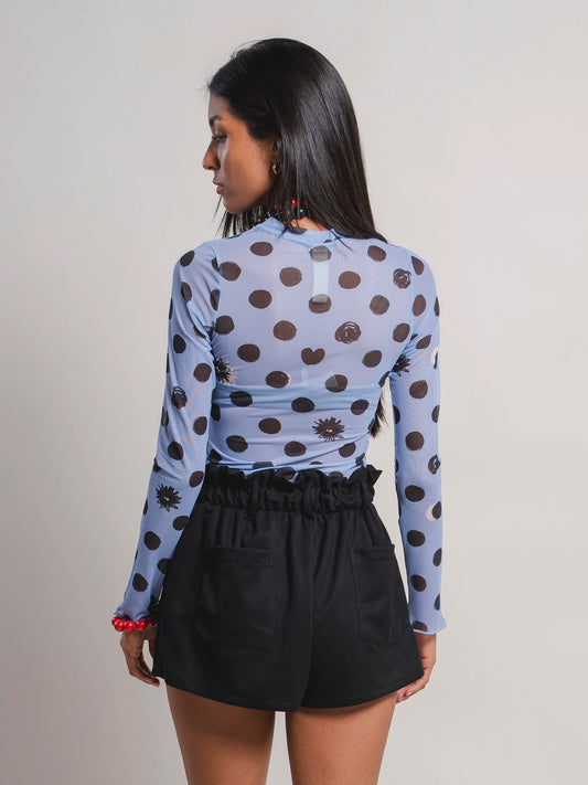 MINI SHORT MOÑO NOCHE