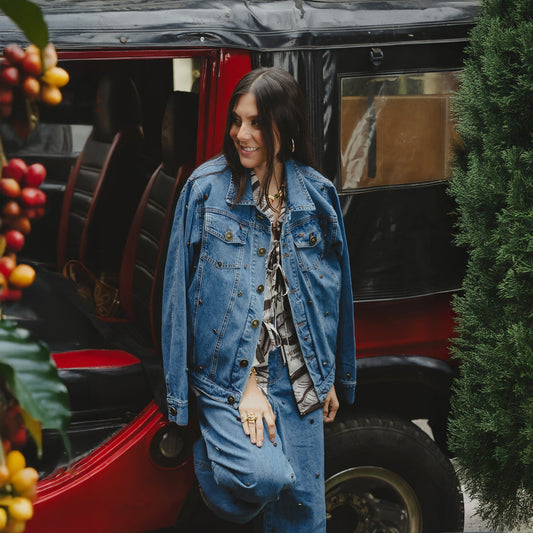 Chaqueta Denim Cosecha – Ale Ardila Studios