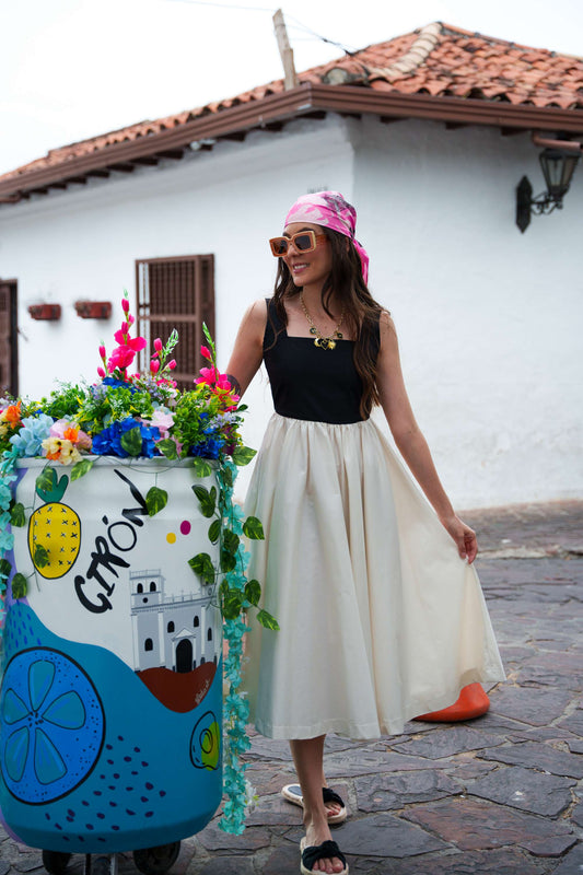 VESTIDO FRAILEJÓN DÍA&NOCHE 