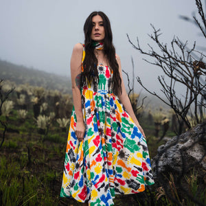 VESTIDO FRAILEJÓN GUARDIÁN DEL PÁRAMO