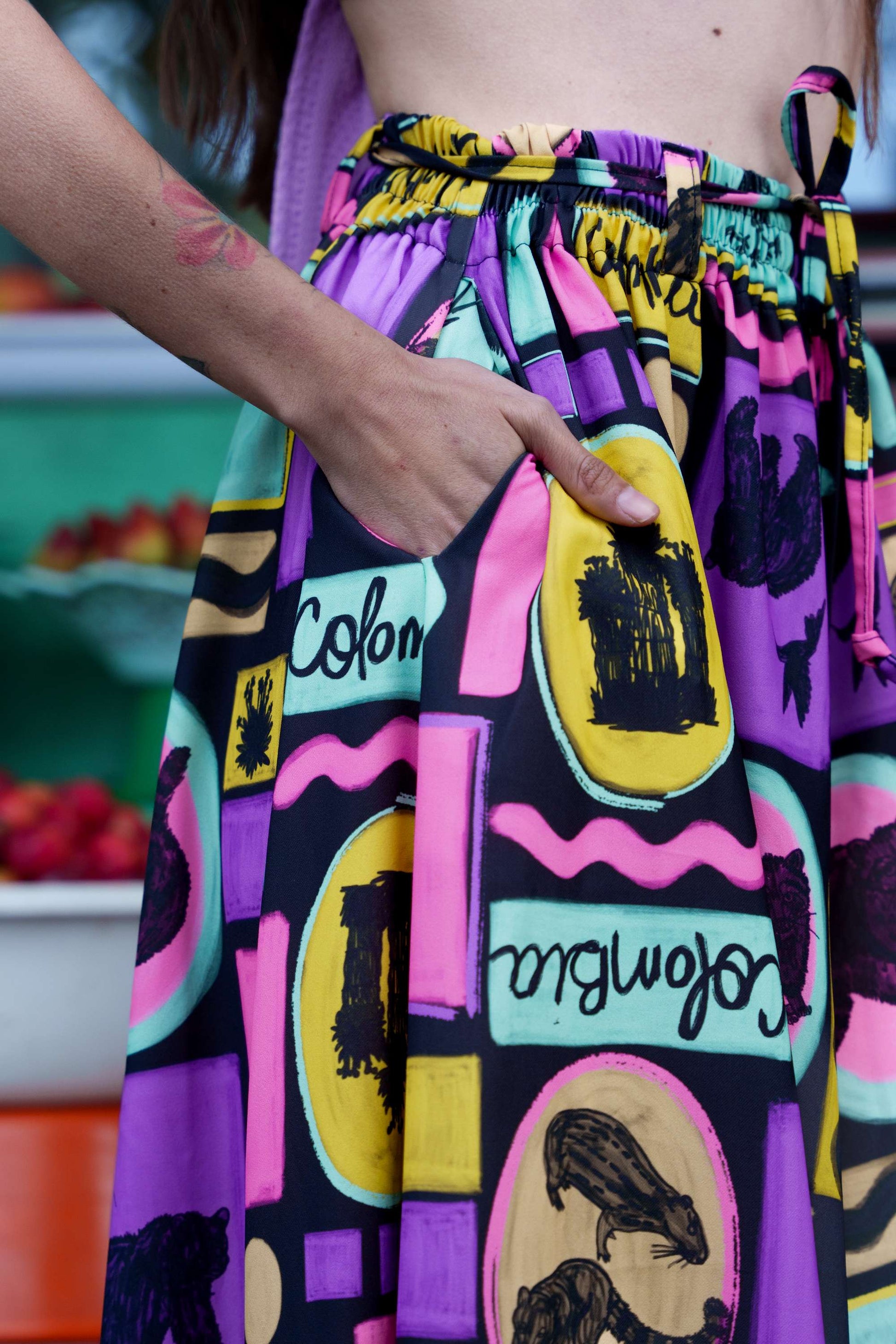 FALDA PANTALÓN GALERÍA NOCHE