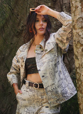 Chaqueta Denim Sitios Turísticos – Ale Ardila Studios