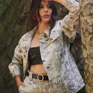 CHAQUETA DENIM SITIOS TURÍSTICOS