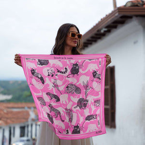 PAÑOLETA INDÓMITO FUCSIA