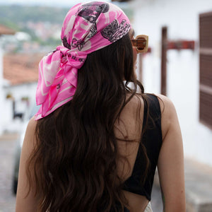 PAÑOLETA INDÓMITO FUCSIA