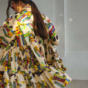 VESTIDO GIRÓN CHIVISTICO