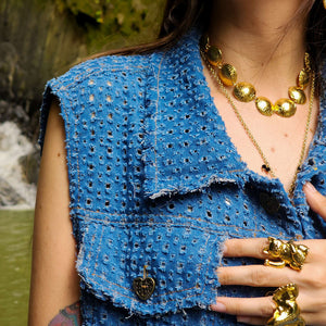 CHALECO DENIM CAIMÁN