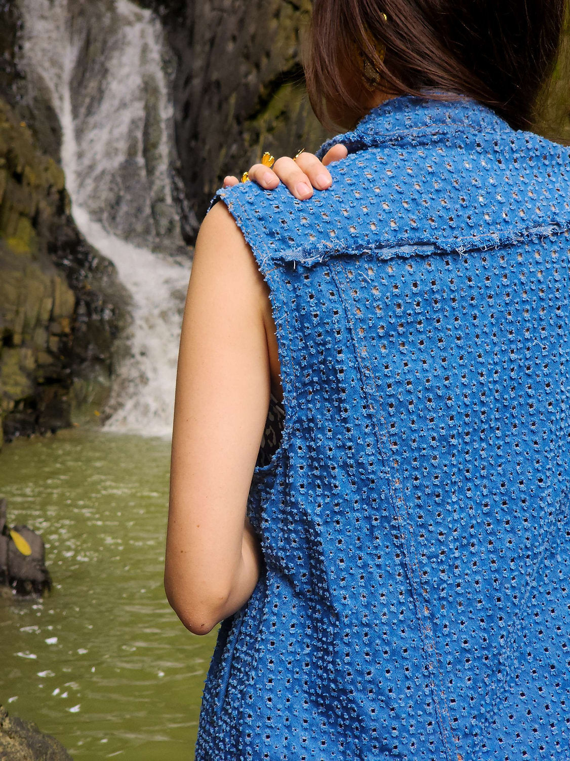 CHALECO DENIM CAIMÁN