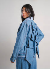 Chaqueta Denim Moño – Ale Ardila Studios