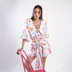 CAMISA RUCHES ENTRE RISAS Y TRAZOS