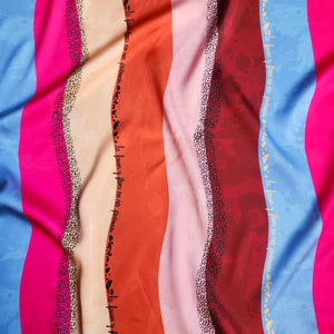 PAÑOLETA ONDAS ROSADAS