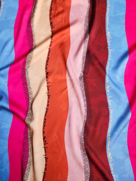 PAÑOLETA ONDAS ROSADAS