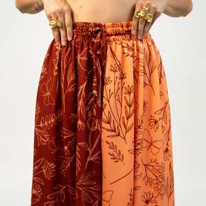 FALDA PANTALÓN VINOTINTO & ROSADO 2.0