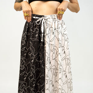 FALDA PANTALÓN BLANCO & NEGRO 2.0