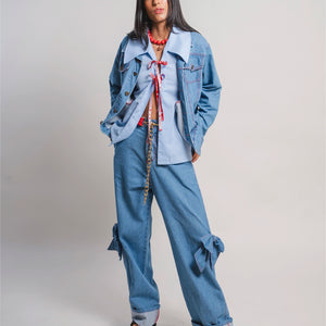 CHAQUETA DENIM MOÑO