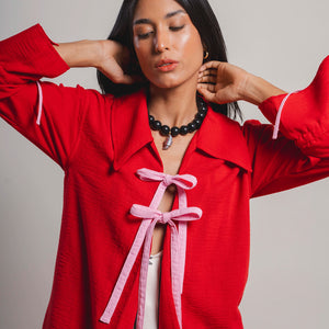 CAMISA CORDONES DULCE