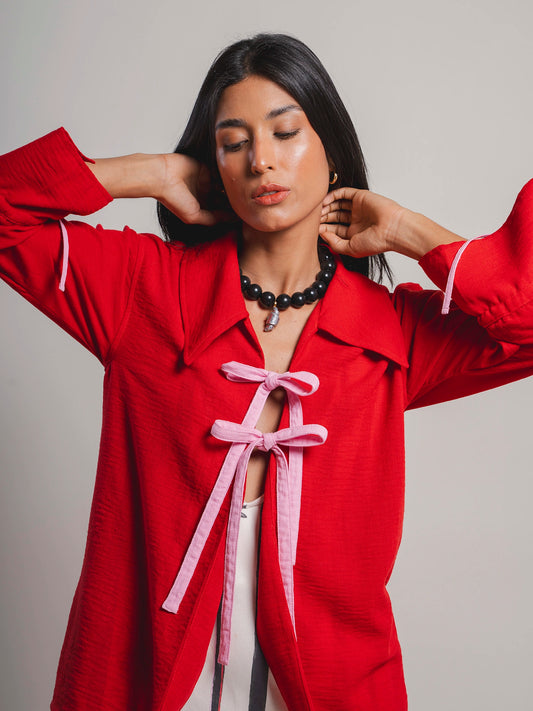 CAMISA CORDONES DULCE