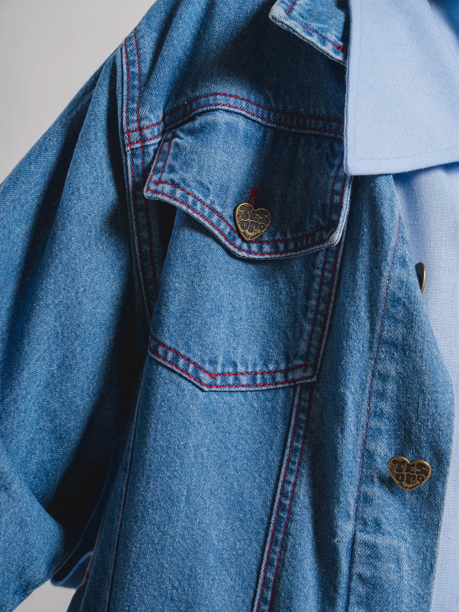 CHAQUETA DENIM MOÑO