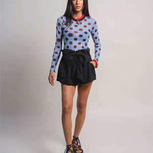 MINI SHORT MOÑO NOCHE