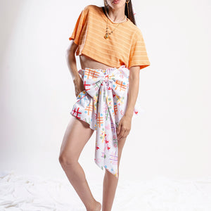 MINI SHORT ENTRE RISAS Y TRAZOS