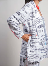 Sobretodo Manifiesto Ale Ardila Studios - outfit completo, blazer colombiano talla única