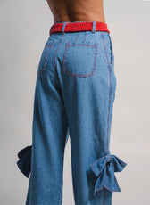 Pant Denim Moño – vista posterior