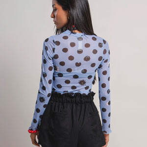 MINI SHORT MOÑO NOCHE