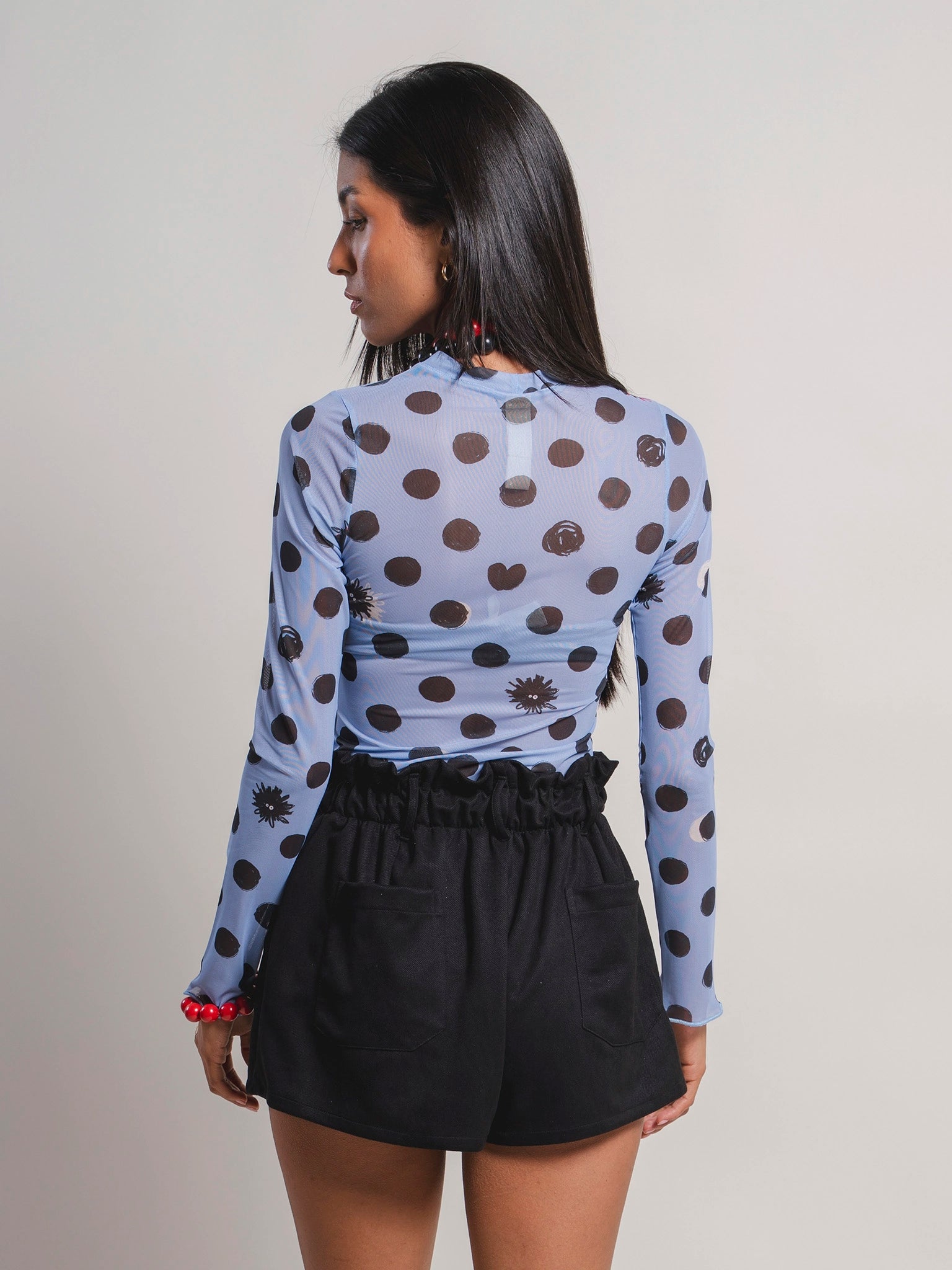 MINI SHORT MOÑO NOCHE