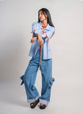 Pant Denim Moño – styling completo