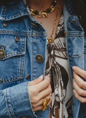 Chaqueta Denim Cosecha – vista posterior