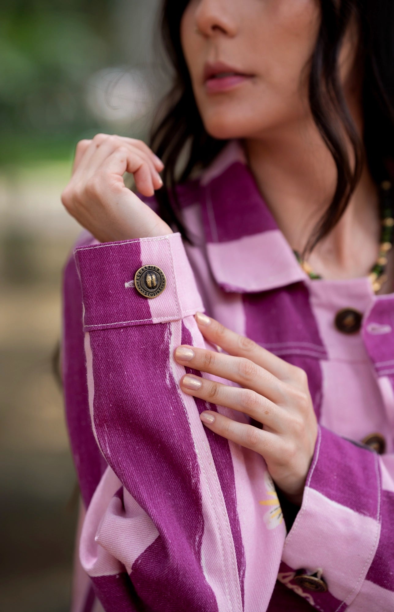 CHAQUETA DENIM SABOR A FLOR