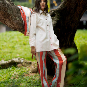 CAMISA LATTE BLANCO