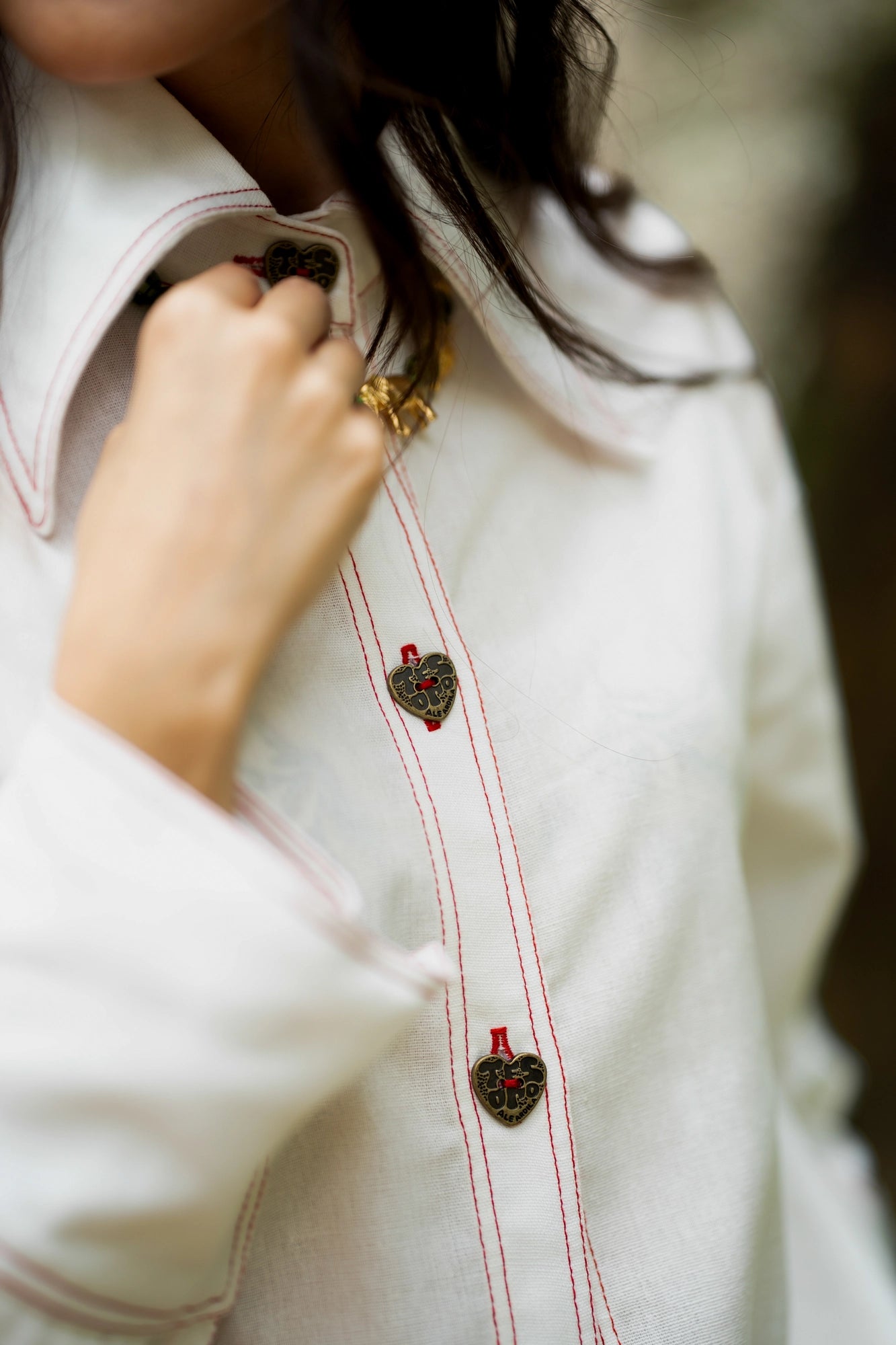 CAMISA LATTE BLANCO