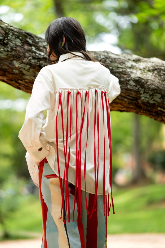 CAMISA LATTE BLANCO