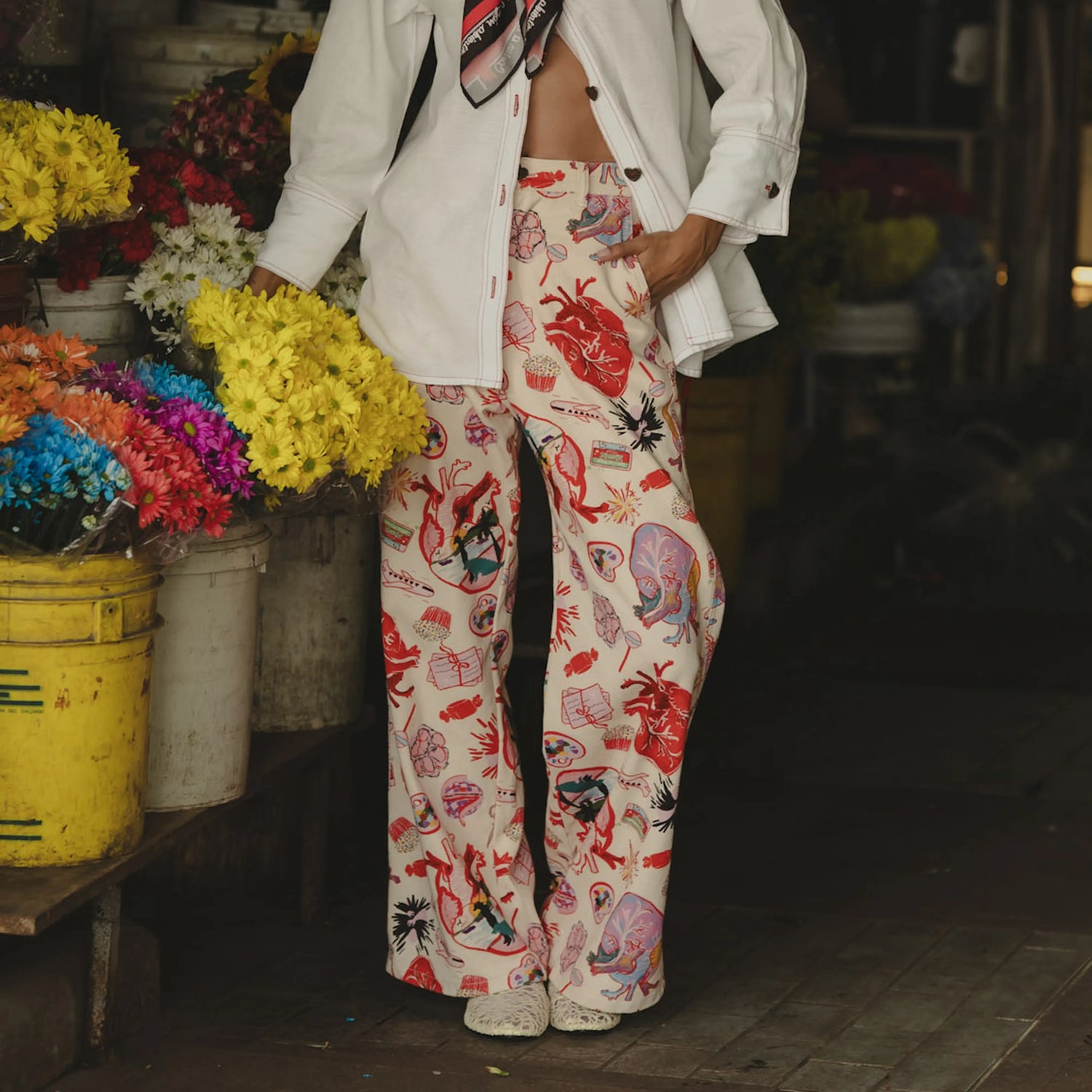 Pant Denim Serotonina – Ale Ardila Studios