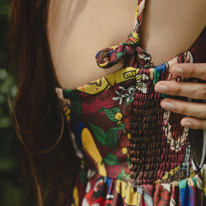 VESTIDO COSTAL MUNDO CAFÉ