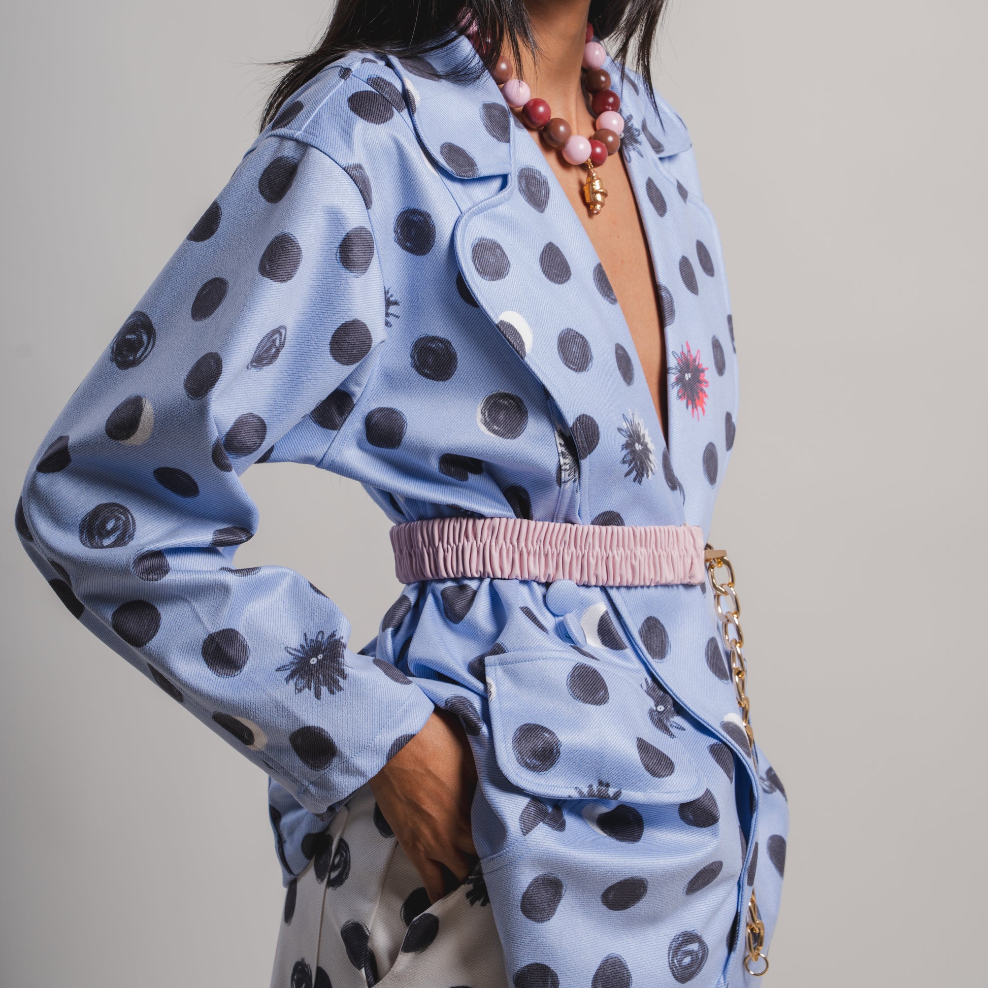 CINTURÓN RESORTE ROSADO